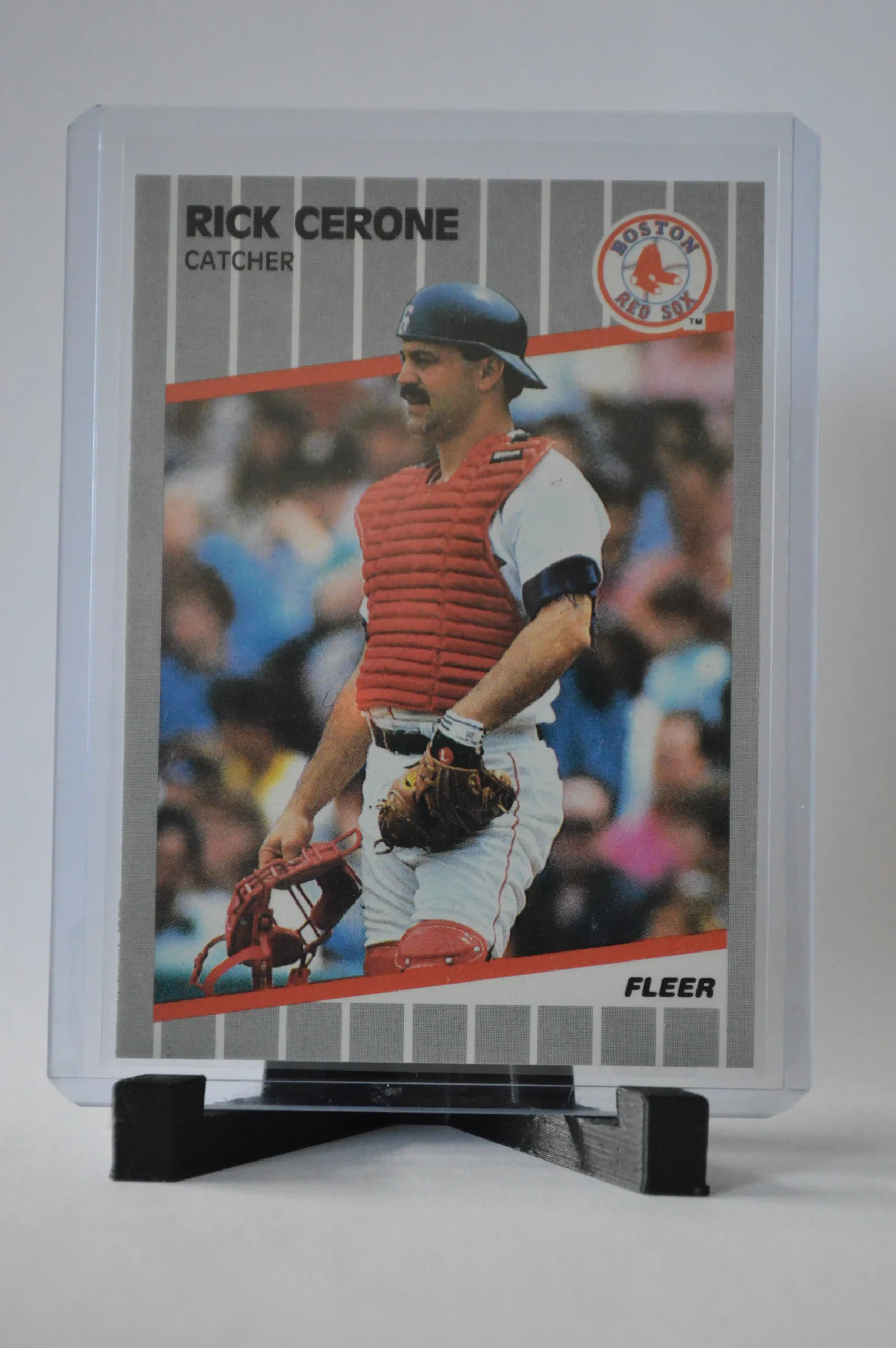 Rick Cerone 1989 Fleer Baseball Base Set #84