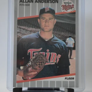 Alf Anderson 1989 Fleer Baseball Base Set #102