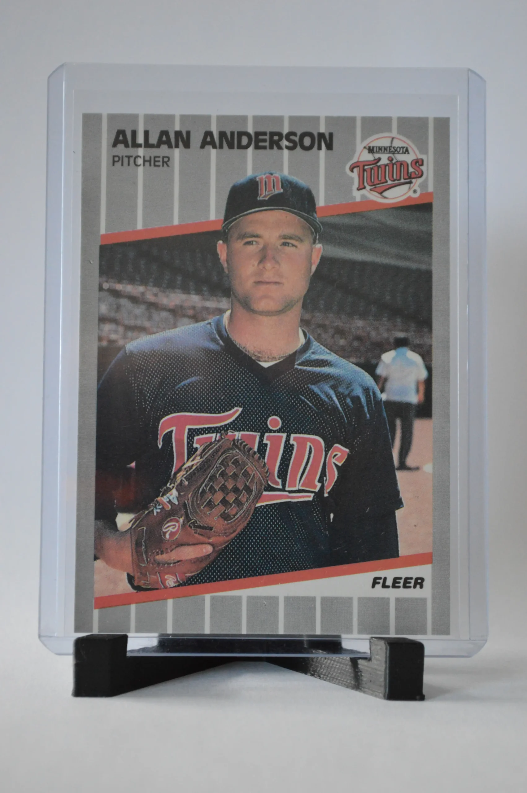 Alf Anderson 1989 Fleer Baseball Base Set #102