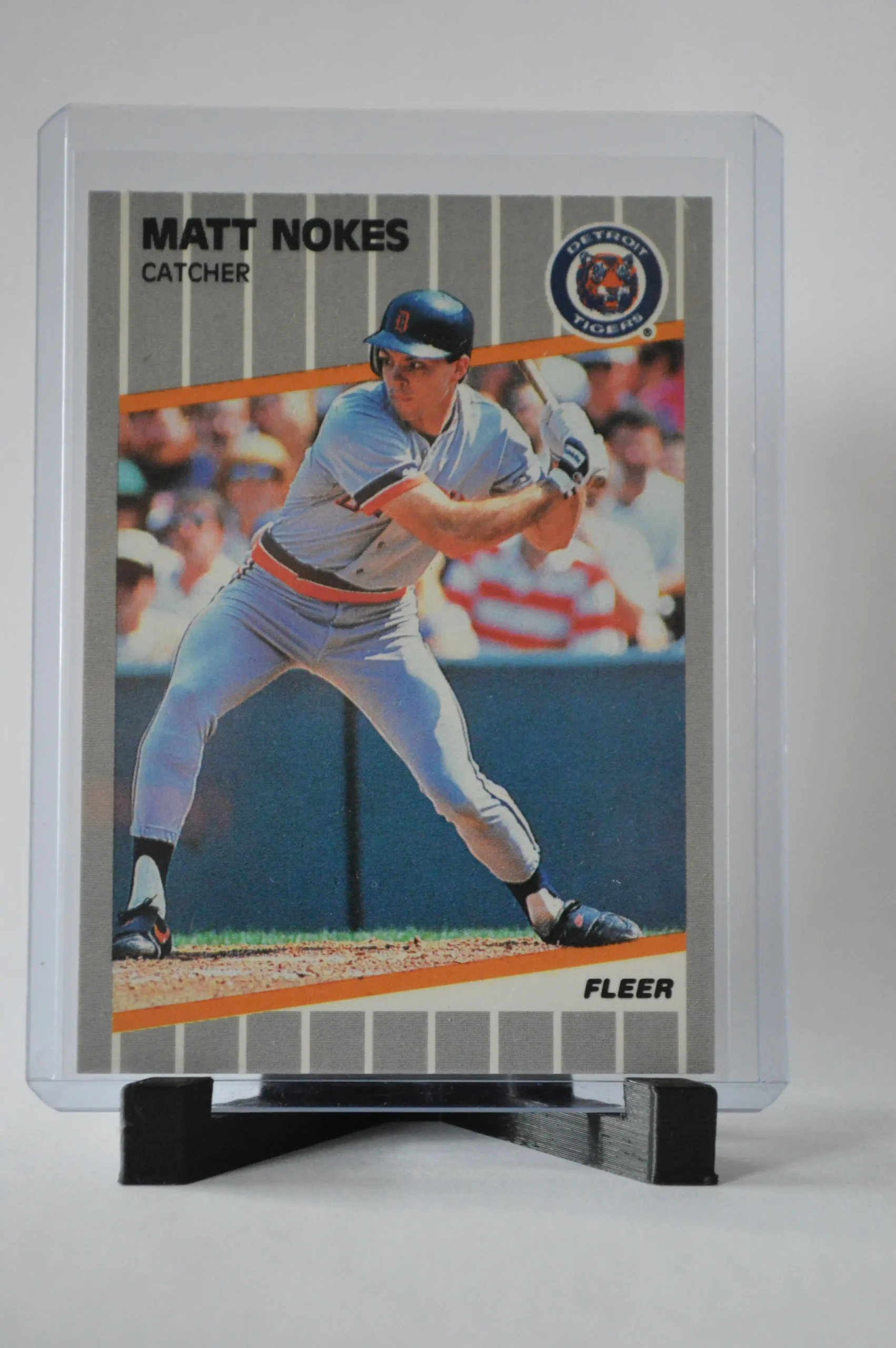 Matt Nokes 1989 Fleer Baseball Base Set #140