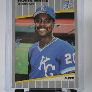 Frank White 1989 Fleer Baseball Base Set #297