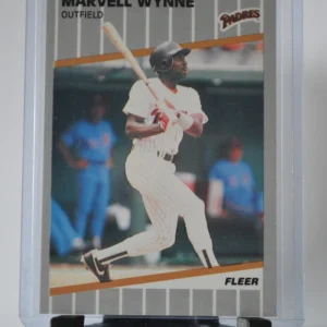Marvell Wynne 1989 Fleer Baseball Base Set #322