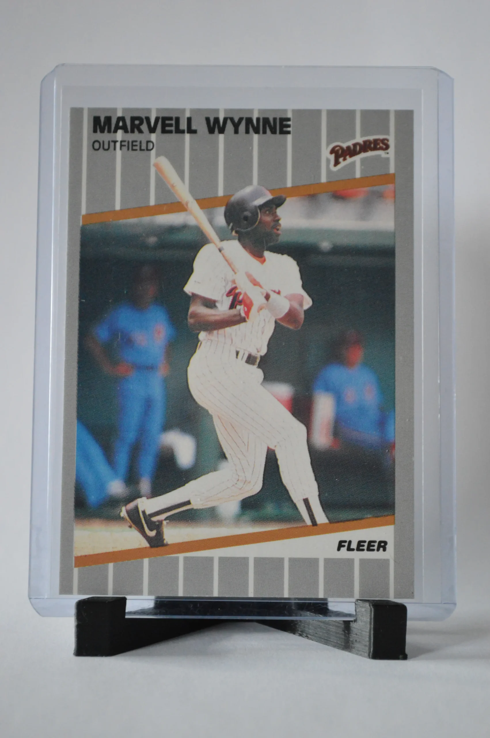 Marvell Wynne 1989 Fleer Baseball Base Set #322
