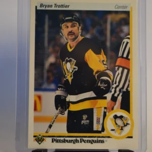 Bryan Trottier - Pittsburgh Penguins 1990-91 Upper Deck Hockey Base Set #425