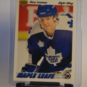 Gary Leeman - Toronto Maple Leafs 1991-92 Upper Deck Hockey Base Set #272