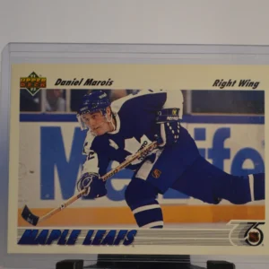 Daniel Marois - Toronto Maple Leafs 1991-92 Upper Deck Hockey Base Set #331