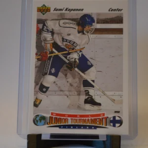 Sami Kapanen - Finland WJT RC 1991-92 Upper Deck Hockey Base Set #674