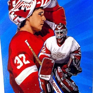 Tim Cheveldae Team Card 1992-93 Upper Deck Hockey Base Set #5