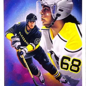Jaromir Jagr Team Card 1992-93 Upper Deck Hockey Base Set #16
