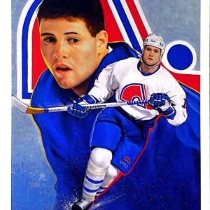 Owen Nolan Team Card 1992-93 Upper Deck Hockey Base Set #17