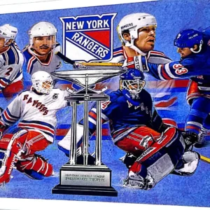 NY Rangers - Presidents' Trophy 1992-93 Upper Deck Hockey Base Set #34