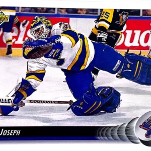 Curtis Joseph 1992-93 Upper Deck Hockey Base Set #186