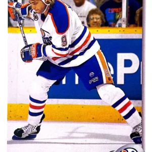 Bernie Nicholls 1992-93 Upper Deck Hockey Base Set #290