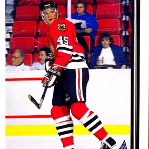 Karl Dykhuis Star Rookie 1992-93 Upper Deck Hockey Base Set #404