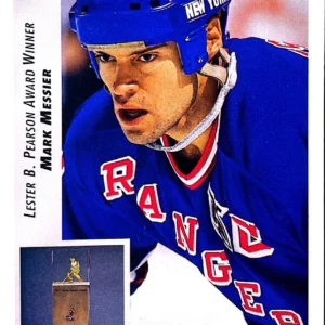 Mark Messier Pearson Trophy 1992-93 Upper Deck Hockey Base Set #432