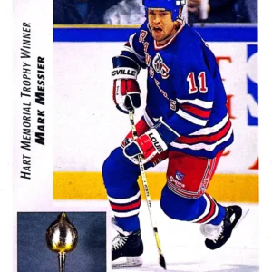 Mark Messier Hart Trophy 1992-93 Upper Deck Hockey Base Set #437