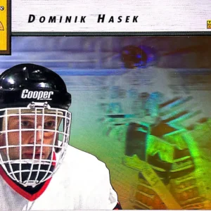 Dominik Hasek 1992-93 Upper Deck Hockey Euro-Rookie Team #ERT3