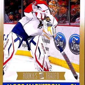 Jacob Markstrom 2010-11 Panini Score Hockey Hot Rookies Gold #609