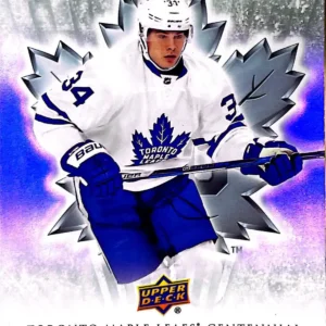 Auston Matthews 2017-18 Upper Deck Maple Leafs Centennial Base Set #11