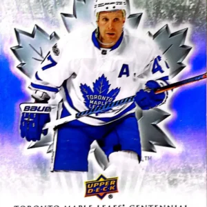 Leo Komarov 2017-18 Upper Deck Maple Leafs Centennial Base Set #71