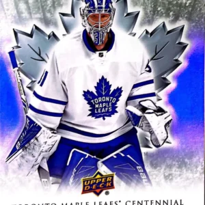 Frederik Andersen 2017-18 Upper Deck Maple Leafs Centennial Base Set #80