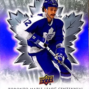 Laurie Boschman 2017-18 Upper Deck Maple Leafs Centennial Base Set #93