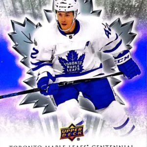Tyler Bozak 2017-18 Upper Deck Maple Leafs Centennial Base Set #95