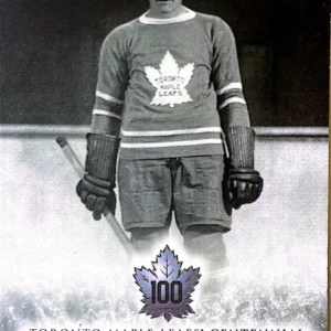 Red Horner: 1938-40 2017-18 Upper Deck Maple Leafs Centennial Base SP Set #102