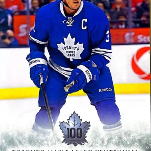Dion Phaneuf: 2010-16 2017-18 Upper Deck Maple Leafs Centennial Base SP Set #109