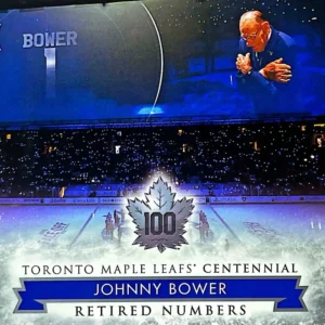 Johnny Bower - 1 2017-18 Upper Deck Maple Leafs Centennial Base SP Set #123