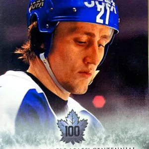 Borje Salming - 620 Assists 2017-18 Upper Deck Maple Leafs Centennial Base SP Set #147