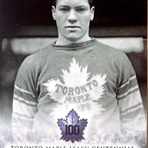 Red Horner - 1965 2017-18 Upper Deck Maple Leafs Centennial Base SP Set #154