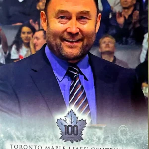 Ed Belfour - 2011 2017-18 Upper Deck Maple Leafs Centennial Base SP Set #168