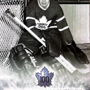 Harry Lumley: 1953-54 2017-18 Upper Deck Maple Leafs Centennial Base SP Set #175