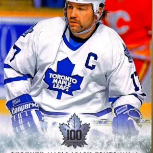 Wendel Clark: 1985-86 2017-18 Upper Deck Maple Leafs Centennial Base SP Set #188