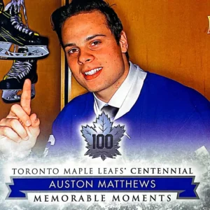 Auston Matthews: 6/24/2016 2017-18 Upper Deck Maple Leafs Centennial Base SP Set #198