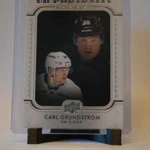 Carl Grundstrom 2019-20 Upper Deck Series 2 Hockey UD Portraits - Rookies #P-64