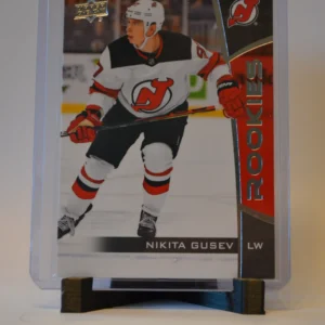 Nikita Gusev - New Jersey Devils 2019-20 UD NHL Rookie Box Set Base Rookies Set #8