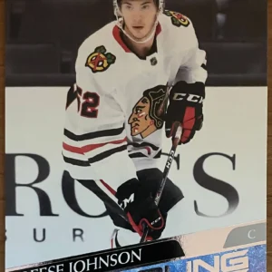 Reese Johnson 2020-21 Upper Deck Extended Series Hockey Base Set - Young Guns #725