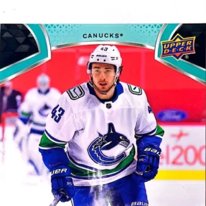 Quinn Hughes 2021-22 Upper Deck MVP Base Set #43