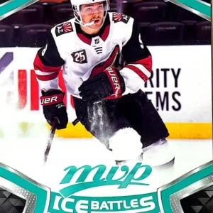 Clayton Keller 2021-22 Upper Deck MVP Ice Battles Parallel #IB-9