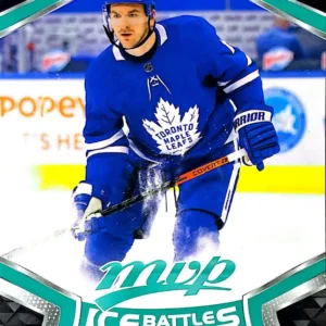 Zach Hyman 2021-22 Upper Deck MVP Ice Battles Parallel #IB-168