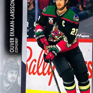 Oliver Ekman-Larsson 2021-22 Upper Deck Series 1 Hockey Base Set #9