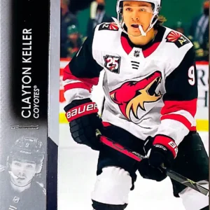 Clayton Keller 2021-22 Upper Deck Series 1 Hockey Base Set #11