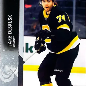 Jake DeBrusk 2021-22 Upper Deck Series 1 Hockey Base Set #15