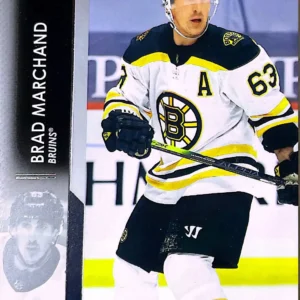 Brad Marchand 2021-22 Upper Deck Series 1 Hockey Base Set #17