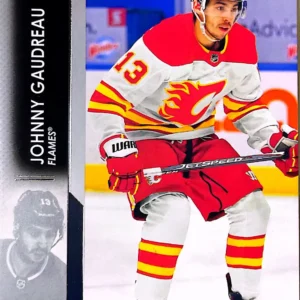 Johnny Gaudreau 2021-22 Upper Deck Series 1 Hockey Base Set #27
