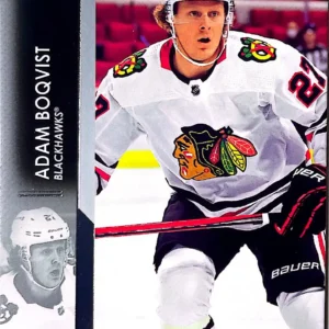 Adam Boqvist 2021-22 Upper Deck Series 1 Hockey Base Set #38