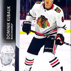 Dominik Kubalik 2021-22 Upper Deck Series 1 Hockey Base Set #41