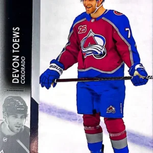 Devon Toews 2021-22 Upper Deck Series 1 Hockey Base Set #51